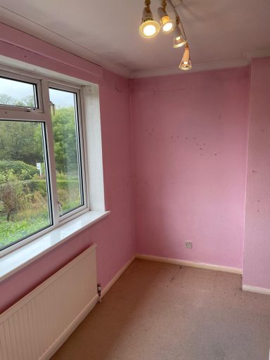 A Pink Bedroom - before decorating